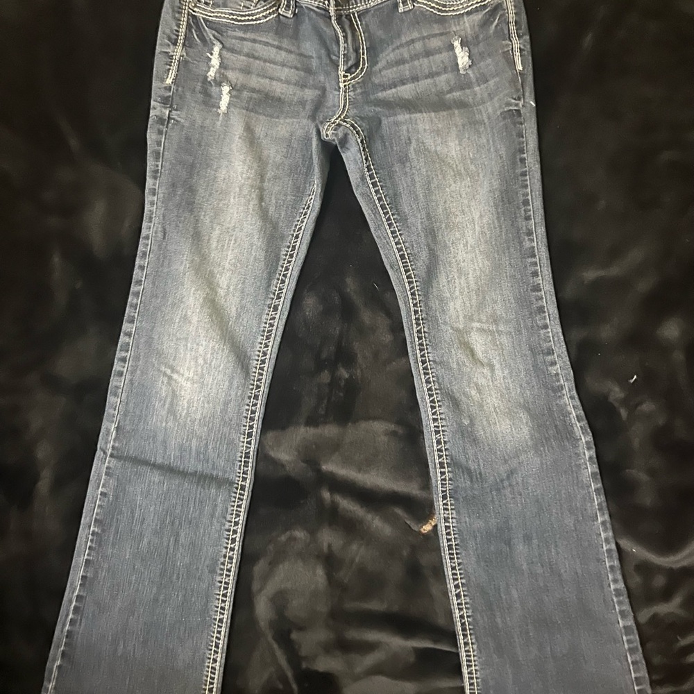 Maurices Classic Blue Boot Cut Jeans